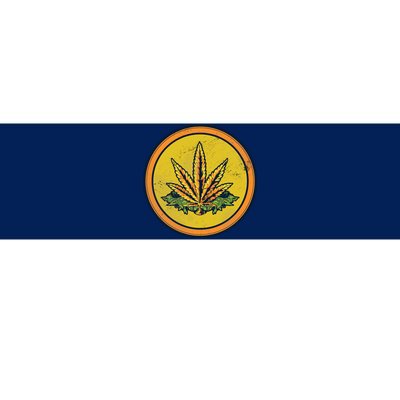 Weed Coin Bumper Sticker