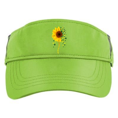 Weed Flower You Are My Sunshine Adult Drive Performance Visor