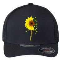 Weed Flower You Are My Sunshine Flexfit Unipanel Trucker Cap