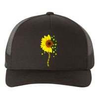 Weed Flower You Are My Sunshine Yupoong Adult 5-Panel Trucker Hat