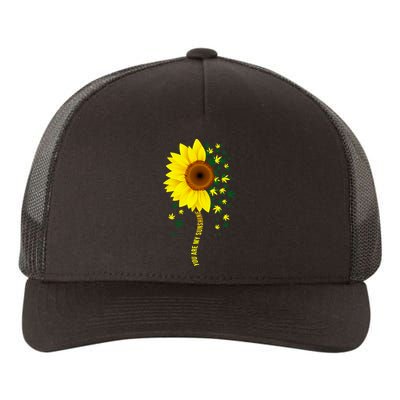 Weed Flower You Are My Sunshine Yupoong Adult 5-Panel Trucker Hat