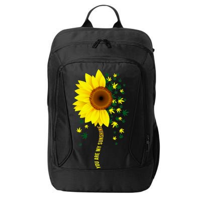 Weed Flower You Are My Sunshine City Backpack