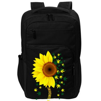 Weed Flower You Are My Sunshine Impact Tech Backpack