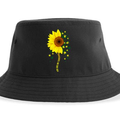 Weed Flower You Are My Sunshine Sustainable Bucket Hat