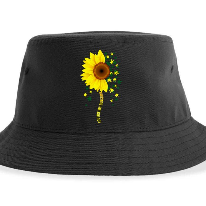 Weed Flower You Are My Sunshine Sustainable Bucket Hat