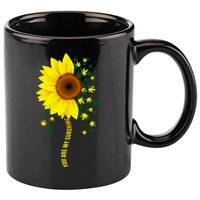 Weed Flower You Are My Sunshine 11oz C Handle Ceramic Mug