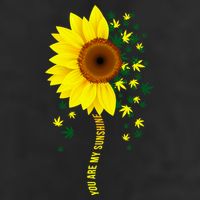 Weed Flower You Are My Sunshine 11oz C Handle Ceramic Mug