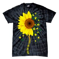 Weed Flower You Are My Sunshine Tie-Dye T-Shirt