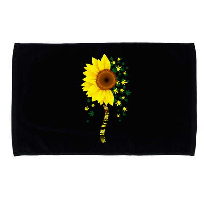 Weed Flower You Are My Sunshine Microfiber Hand Towel