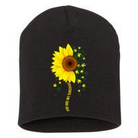 Weed Flower You Are My Sunshine Short Acrylic Beanie