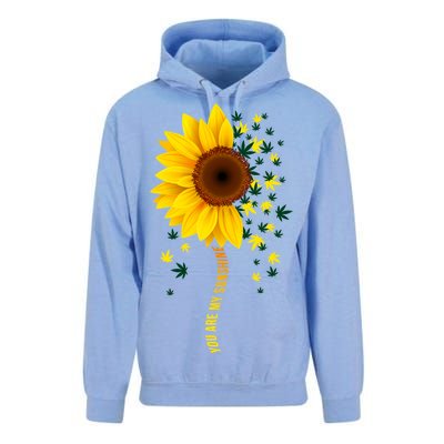 Weed Flower You Are My Sunshine Unisex Surf Hoodie