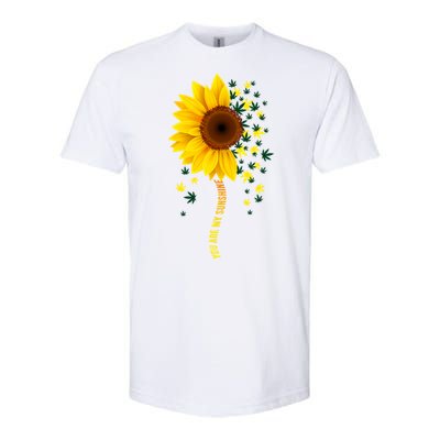 Weed Flower You Are My Sunshine Softstyle CVC T-Shirt