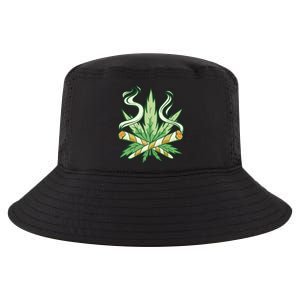 Weed Joint Cross Cool Comfort Performance Bucket Hat