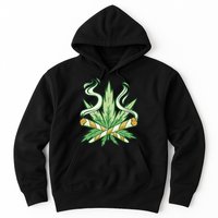 Weed Joint Cross Hoodie