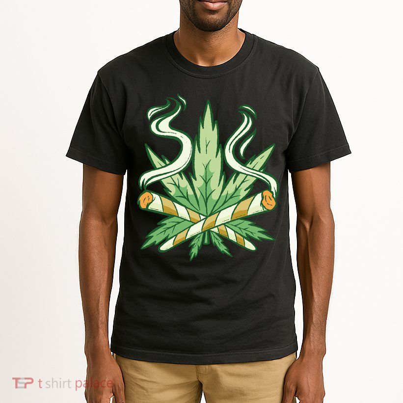 Weed Joint Cross Tall T-Shirt