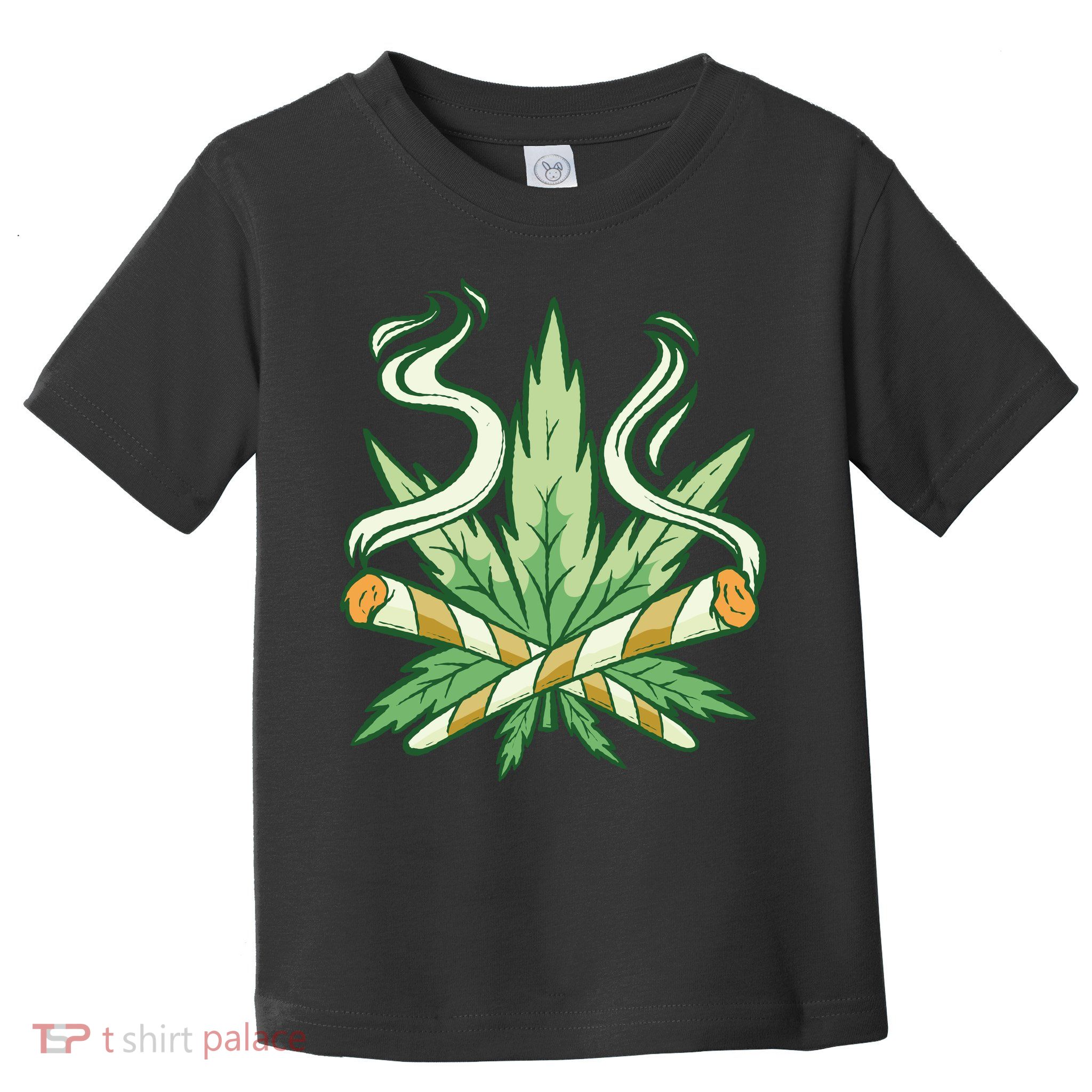 Weed Joint Cross Toddler T-Shirt