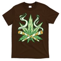 Weed Joint Cross T-Shirt