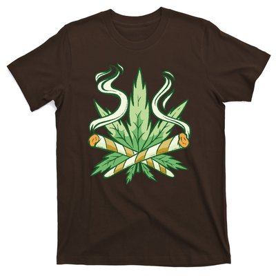 Weed Joint Cross T-Shirt