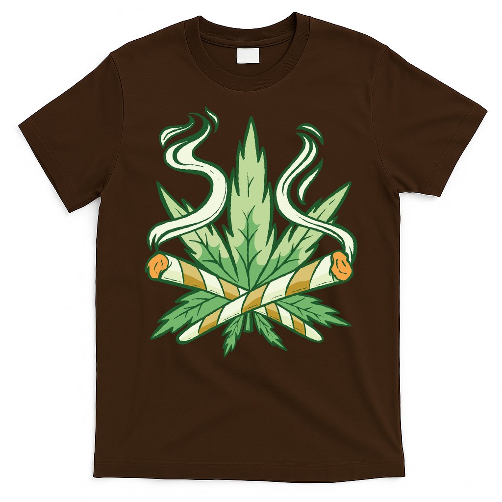 Weed Joint Cross T-Shirt