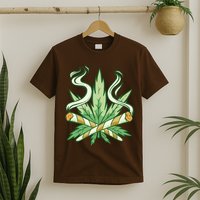 Weed Joint Cross T-Shirt