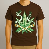 Weed Joint Cross T-Shirt