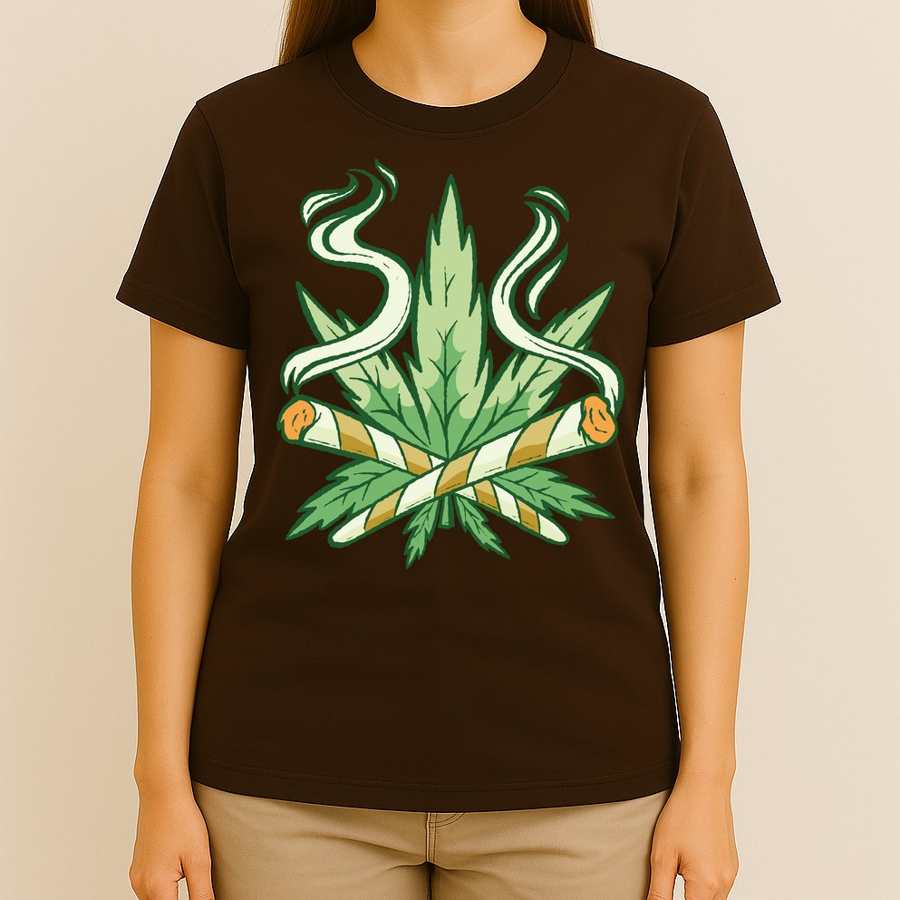 Weed Joint Cross T-Shirt