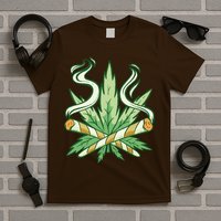 Weed Joint Cross T-Shirt