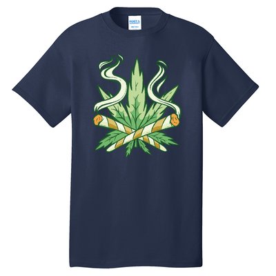 Weed Joint Cross Tall T-Shirt