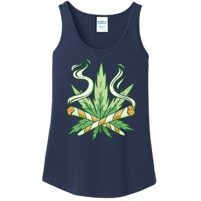 Weed Joint Cross Ladies Essential Tank