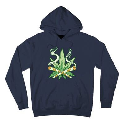 Weed Joint Cross Tall Hoodie