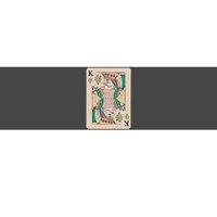 Weed King Poker Card Bumper Sticker