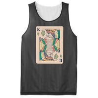 Weed King Poker Card Mesh Reversible Basketball Jersey Tank