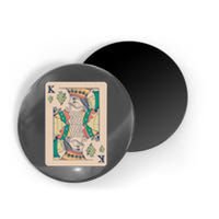 Weed King Poker Card Magnet