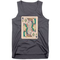 Weed King Poker Card Tank Top