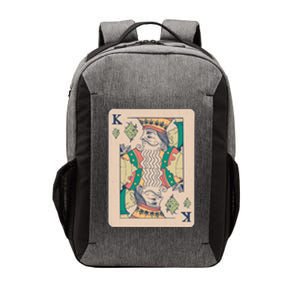 Weed King Poker Card Vector Backpack