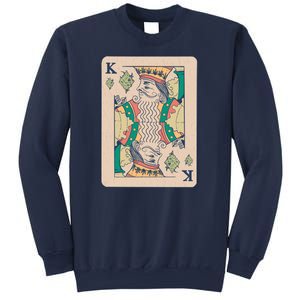 Weed King Poker Card Sweatshirt