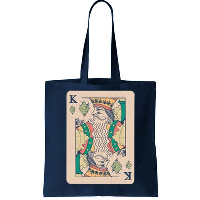 Weed King Poker Card Tote Bag