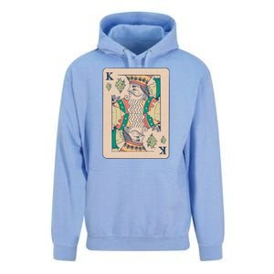 Weed King Poker Card Unisex Surf Hoodie