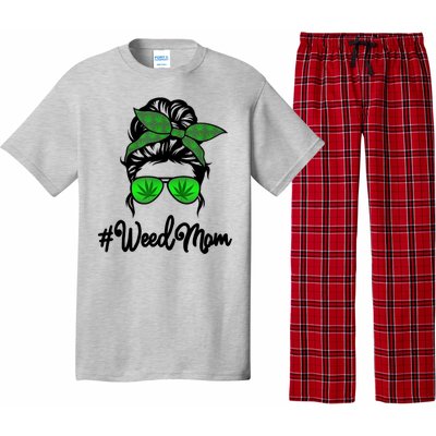 Weed Mom Medical Marijuana Funny Pajama Set