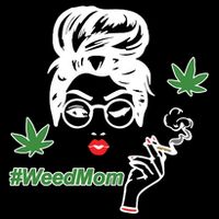 Weed Mom Mother Smoking Pot Performance Shirt