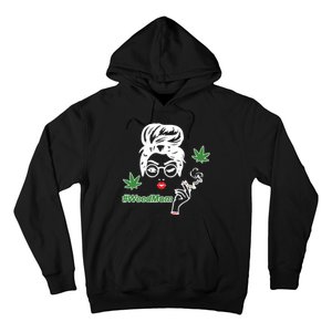 Weed Mom Mother Smoking Pot Hoodie