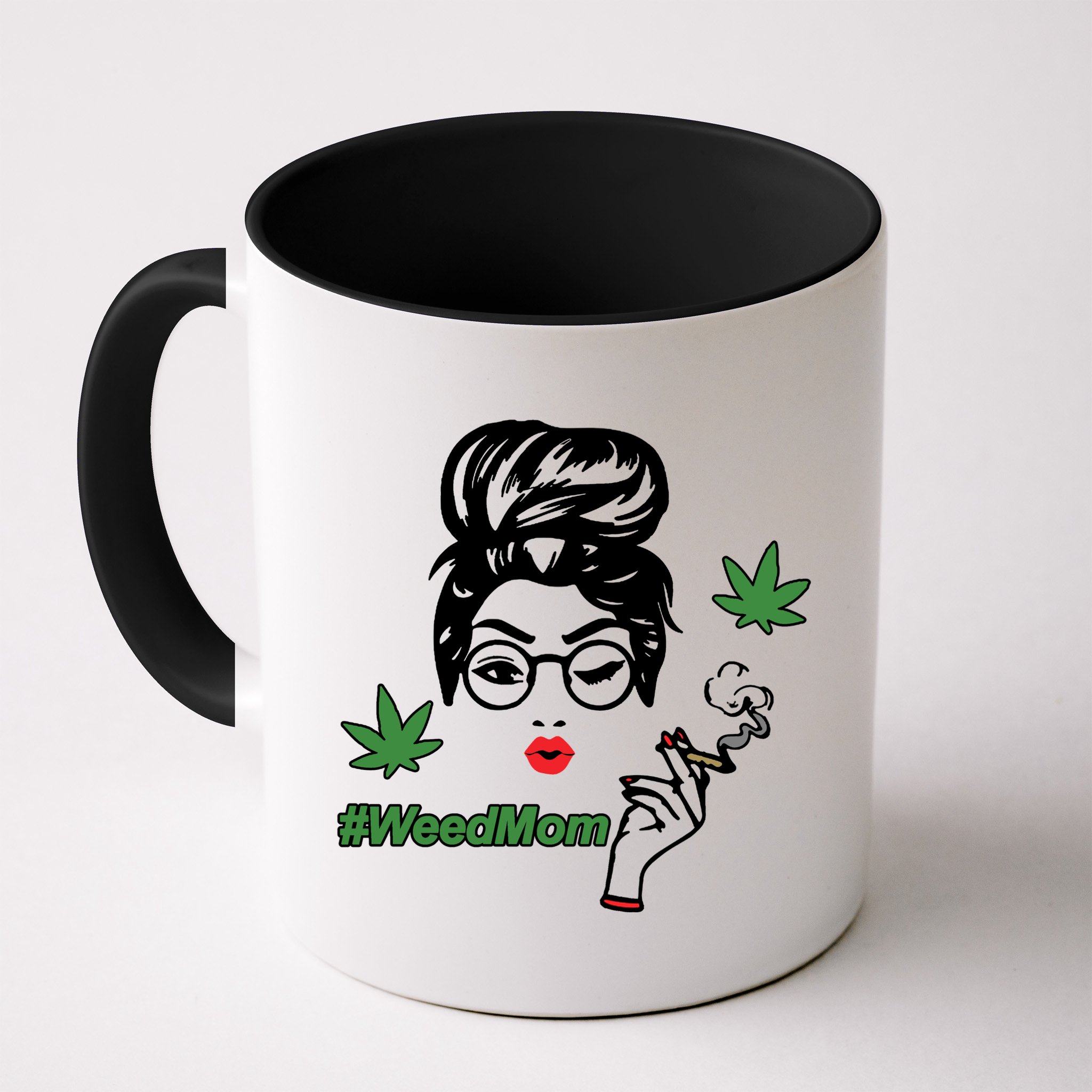 Weed Mom Mother Smoking Pot Mug