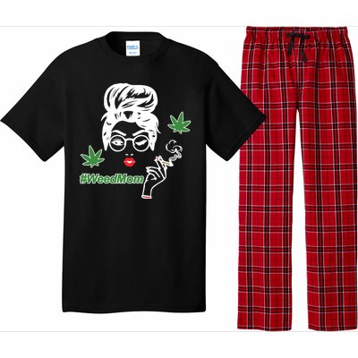 Weed Mom Mother Smoking Pot Pajama Set