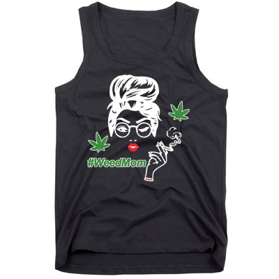 Weed Mom Mother Smoking Pot Tank Top