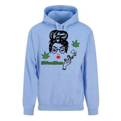 Weed Mom Mother Smoking Pot Unisex Surf Hoodie