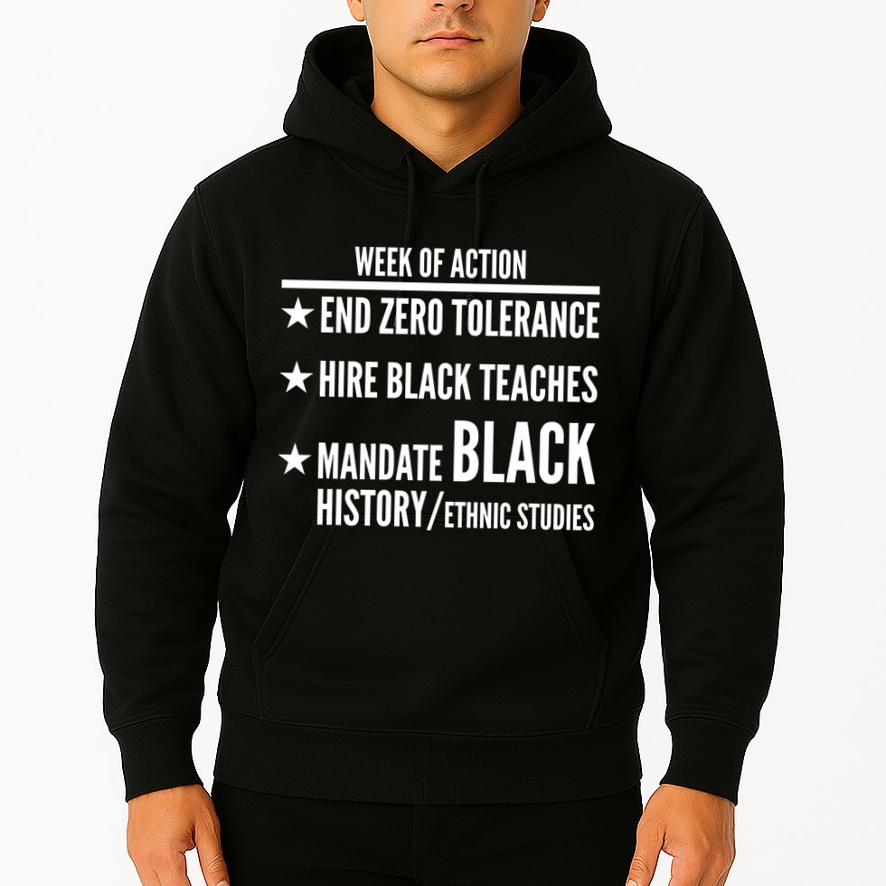 Week Of Action Black Live Matter Hoodie