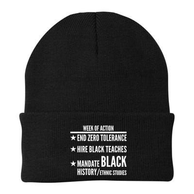 Week Of Action Black Live Matter Beanie