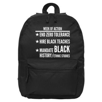 Week Of Action Black Live Matter 16 in Basic Backpack