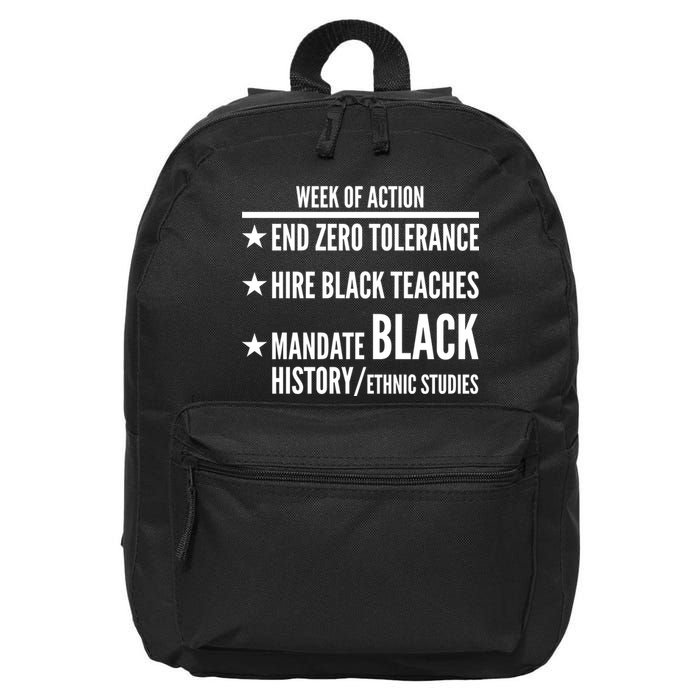 Week Of Action Black Live Matter 16 in Basic Backpack