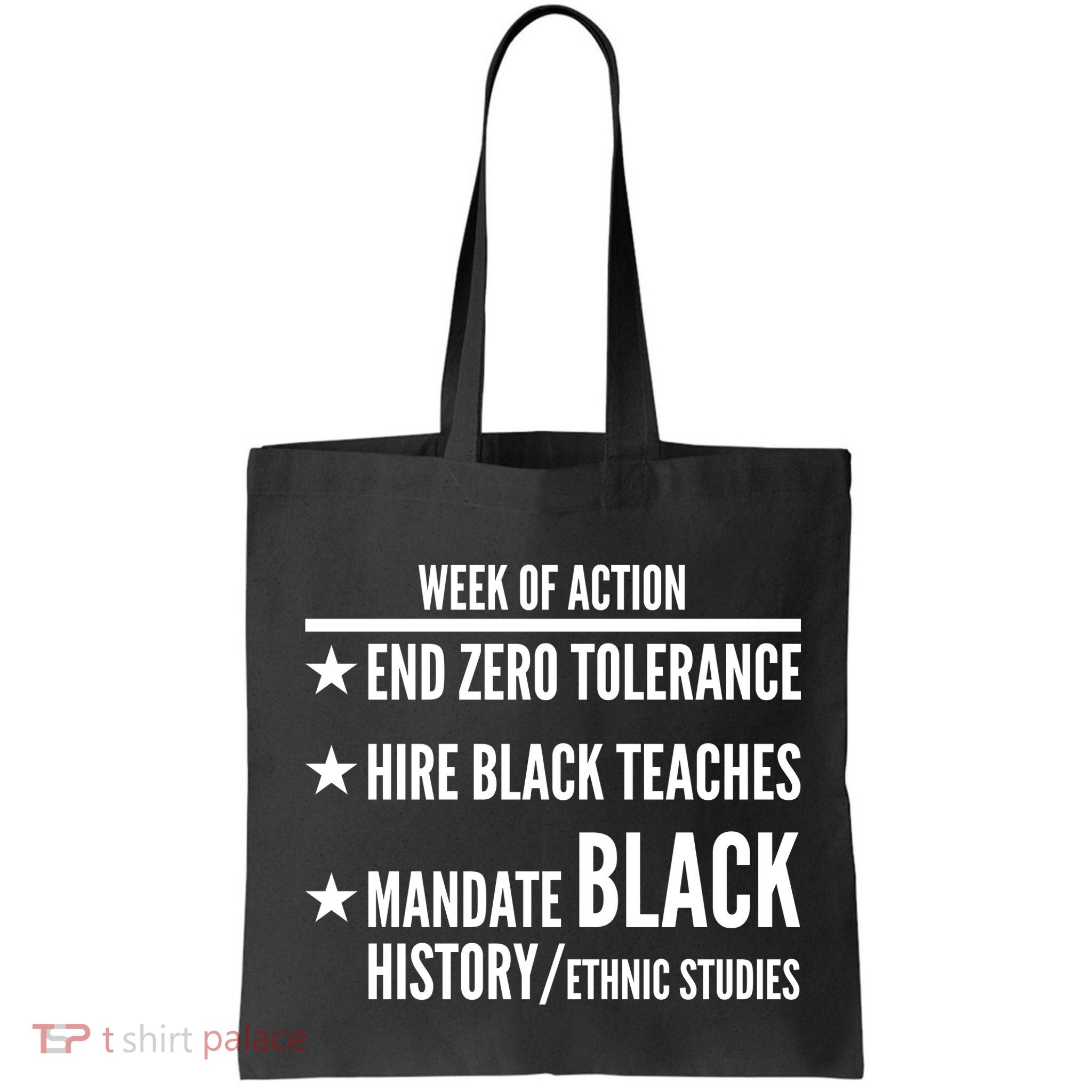 Week Of Action Black Live Matter Bag